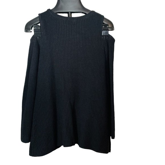 Style and Company Black Knitted Sweater with Rhinestones Size Extra Small Peak - Picture 3 of 11